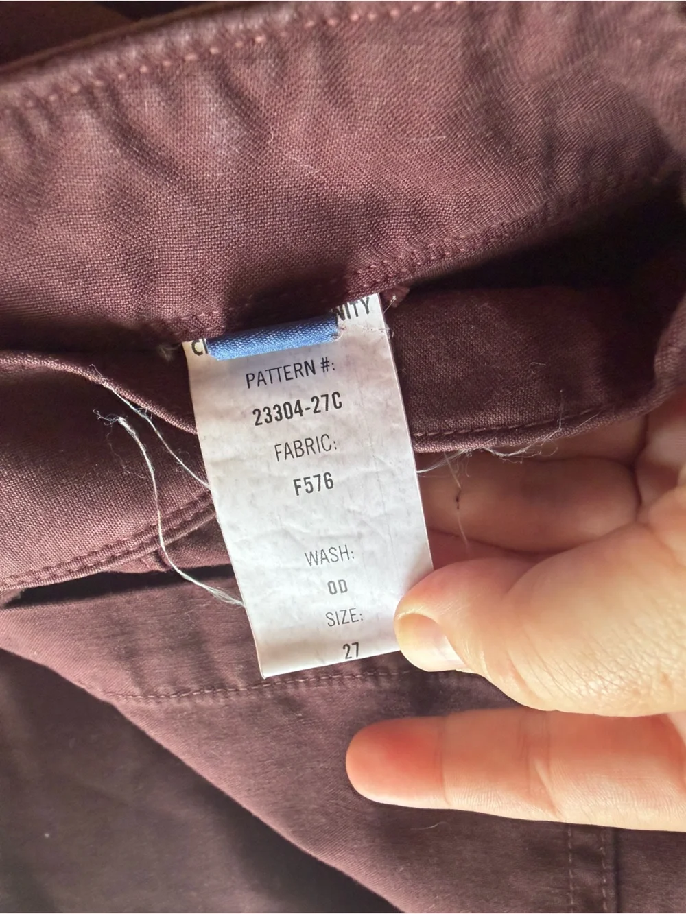 Citizens of humanity nwot low rise Winslow trouser
